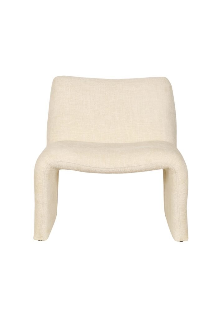 White Zoey Accent Chair