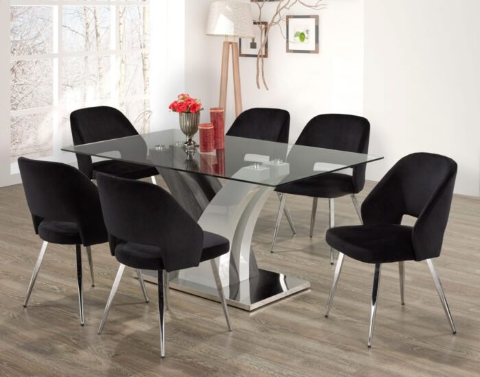 Luxor Dining Set - Black