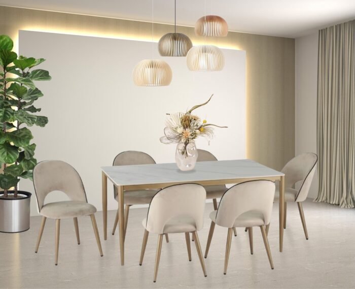 Emilia 5-Piece and 7-Piece Dining Sets