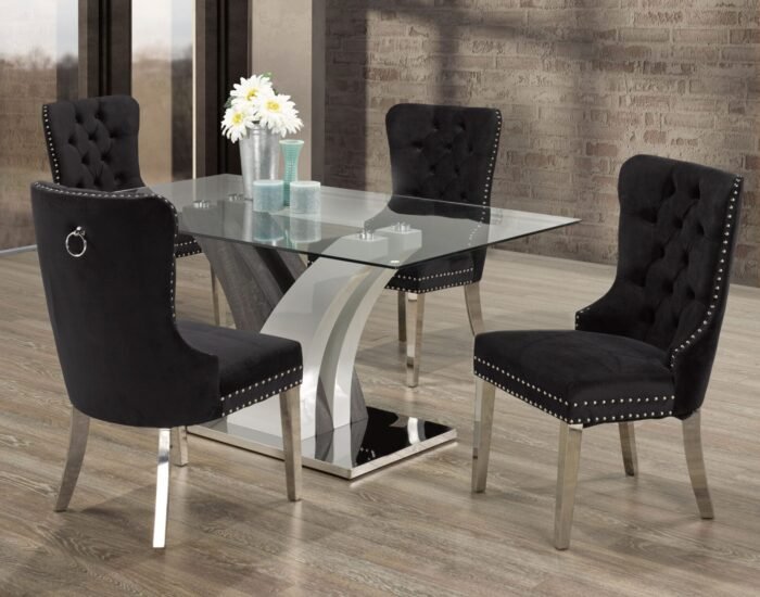 Dark Knight Dining Set - Black