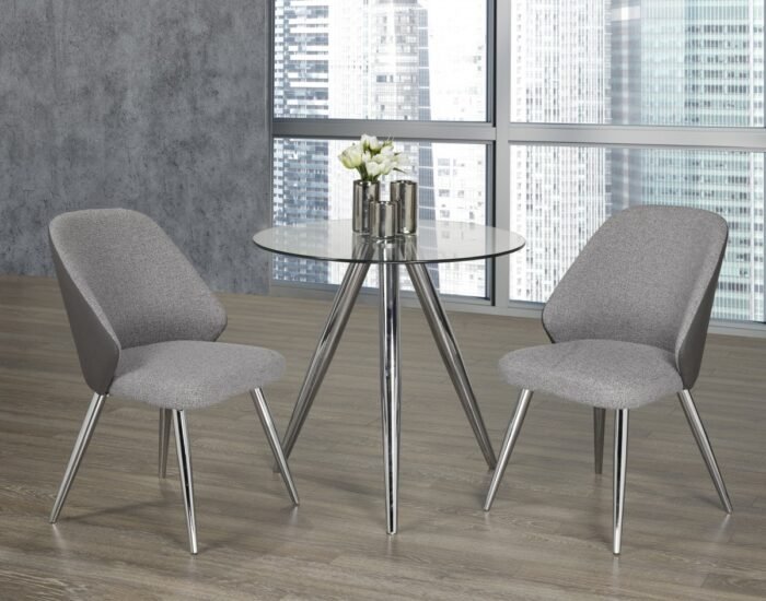 Chic 3-Piece Dining Set - GREY