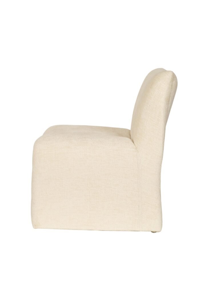 White Zoey Accent Chair