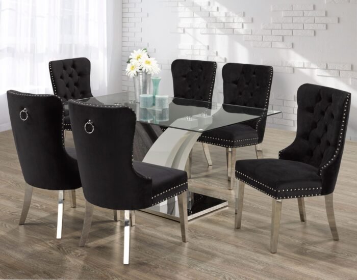 Dark Knight Dining Set - Black