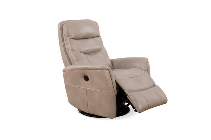 Soft Stone PU Power Recliner Chair with Wallhugger Design