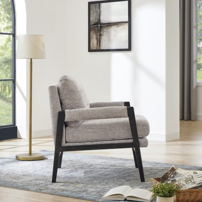 Carlo Chenille Arm Chair