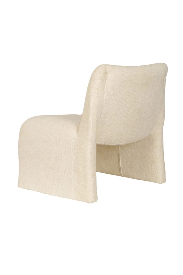White Zoey Accent Chair