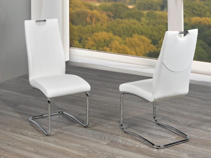 Napolean Dining Set, White