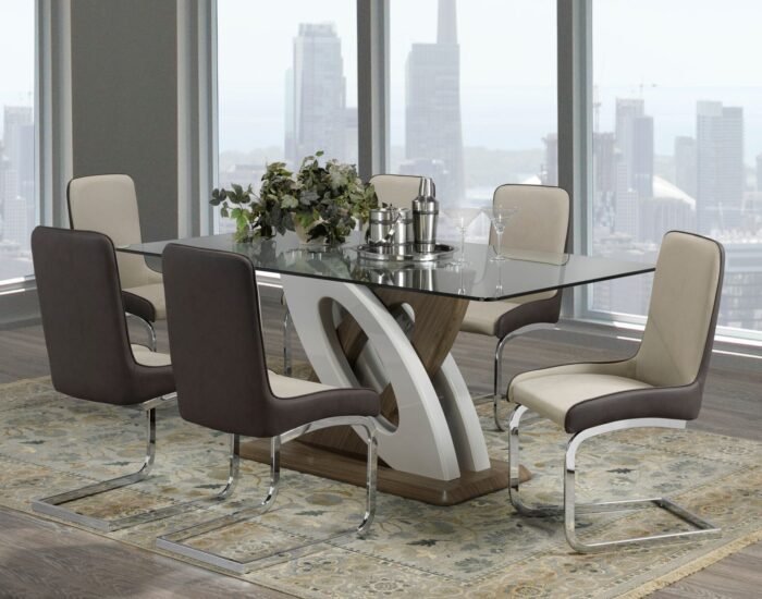Aria Dining Set, Multi-Tone