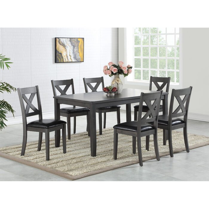 Dineva Dining Set - Grey