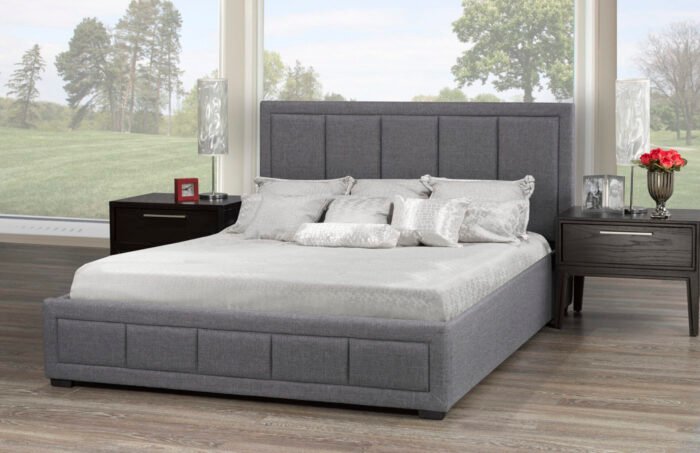 Carlton Panel Storage Bed – King & Queen