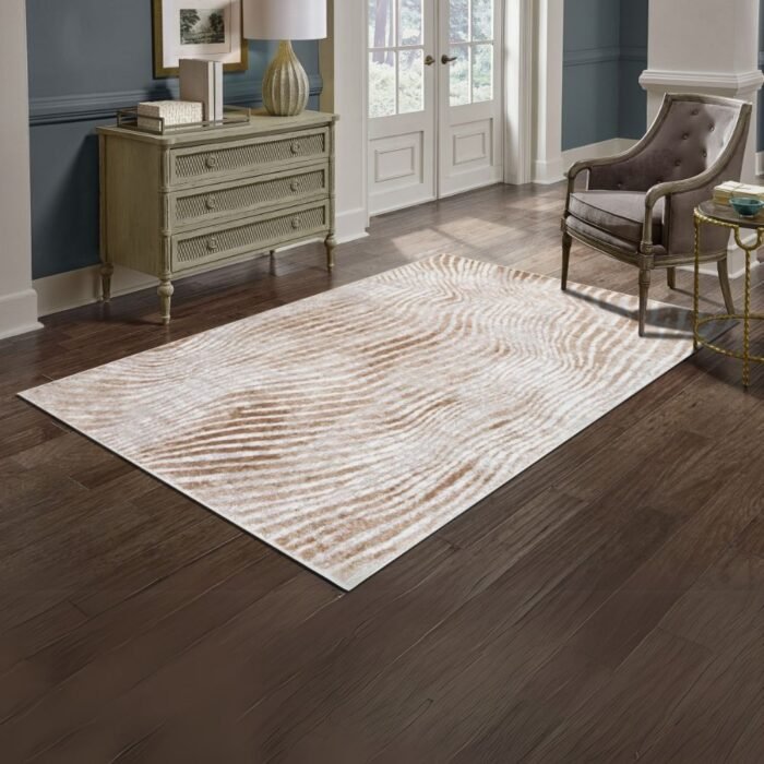 Riverside Area Rug - Grey, Cream, and Beige