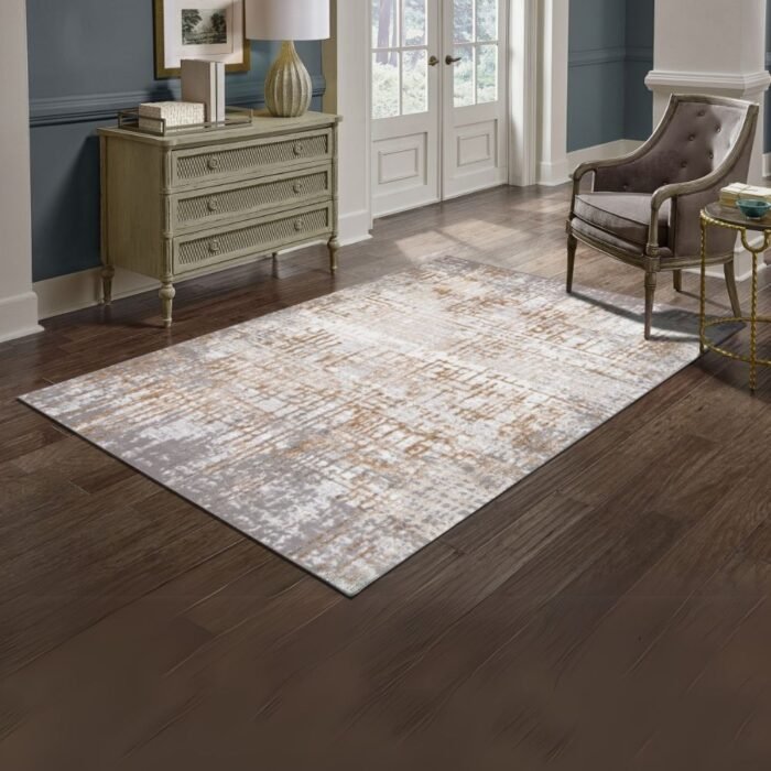 Cypress Area Rug-Grey/Cream/Beige