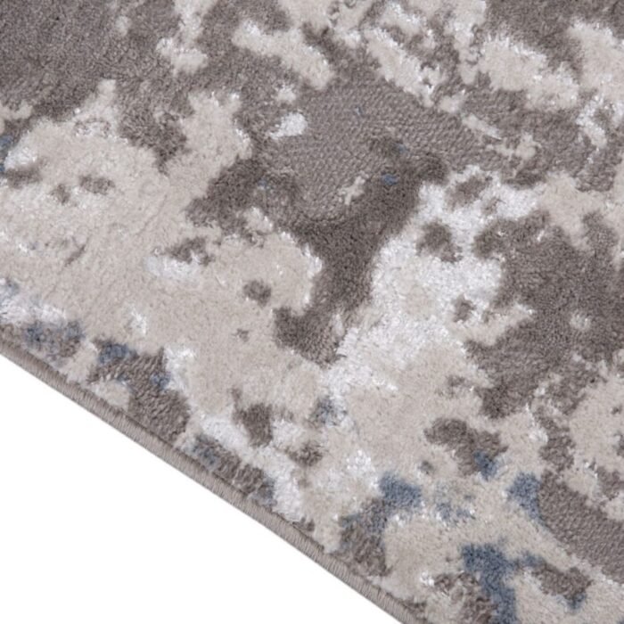 Caleb Area Rug - 8 x 11, Grey, Polypropylene & Polyester Pile, Stain & Fade Resistant