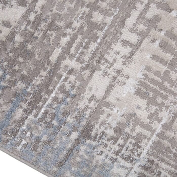 Laurel Area Rug - 5 x 8, Grey, Polypropylene & Polyester Pile, Stain & Fade Resistant