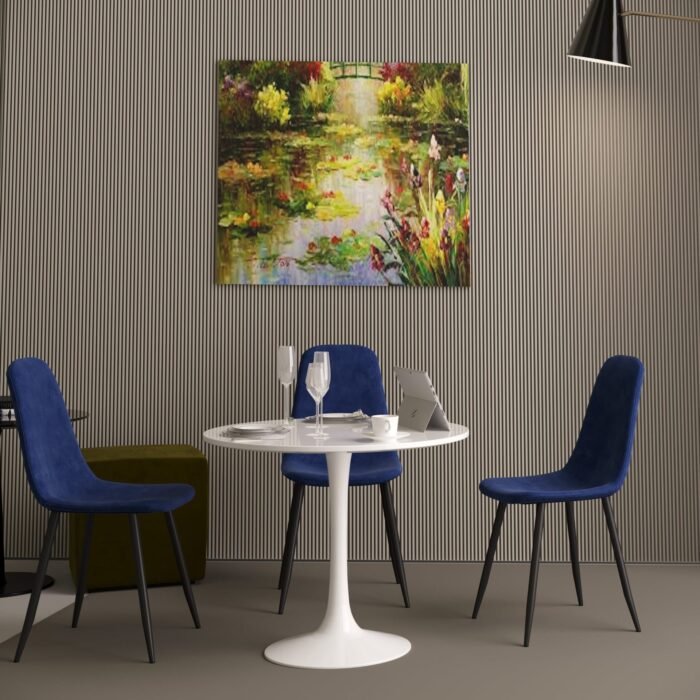Tulip Mid Century Modern Dining Table - White