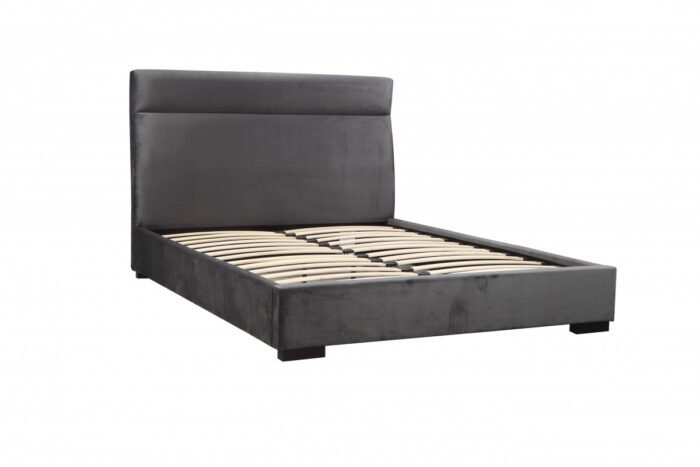 Camden Platform Bed – Grey (King & Queen)