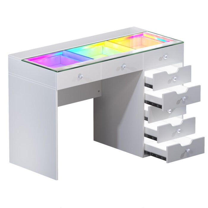VANITII Marilyn Hollywood Vanity Mirror Pro Max & Diana RGB Vanity Desk Set