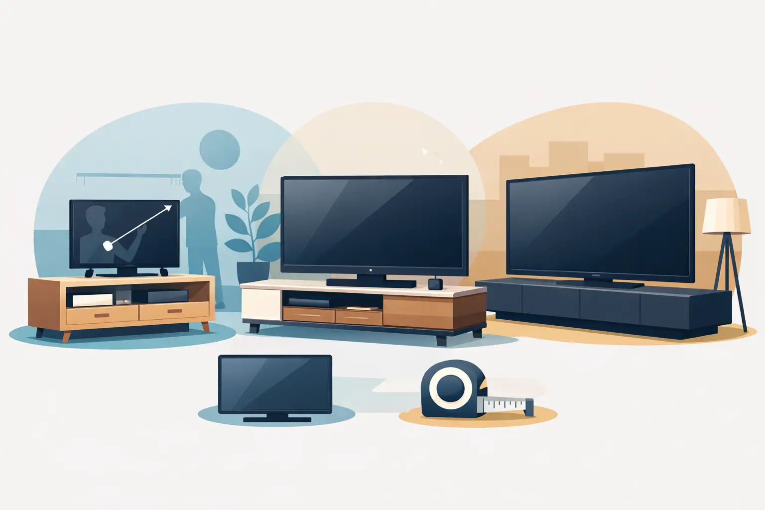 How to Choose a TV Stand for Your Television Size