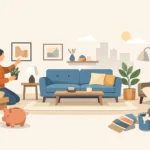 How to Style Living Room Spaces on a Real Budget