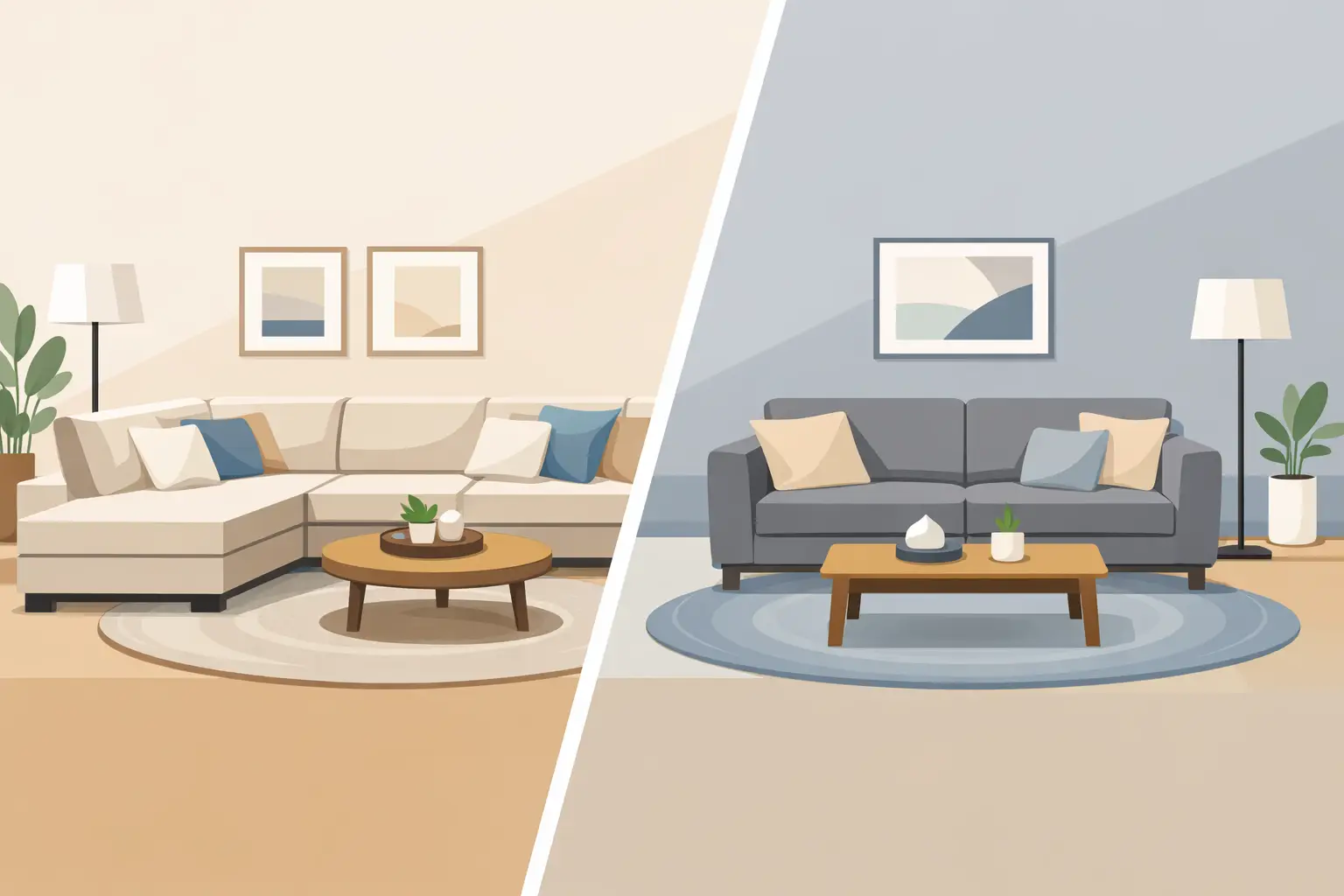 Sectional Sofa vs Sofa for Your Living Room