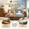Do Bedroom Sets Come With Mattress Included? Guide from Elements Furniture & Mattress Scarborough comparing bedroom furniture sets with mattresses that may be sold separately.