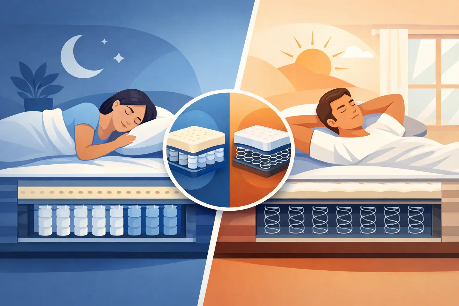 Hybrid vs Innerspring: Which Mattress Fits You?