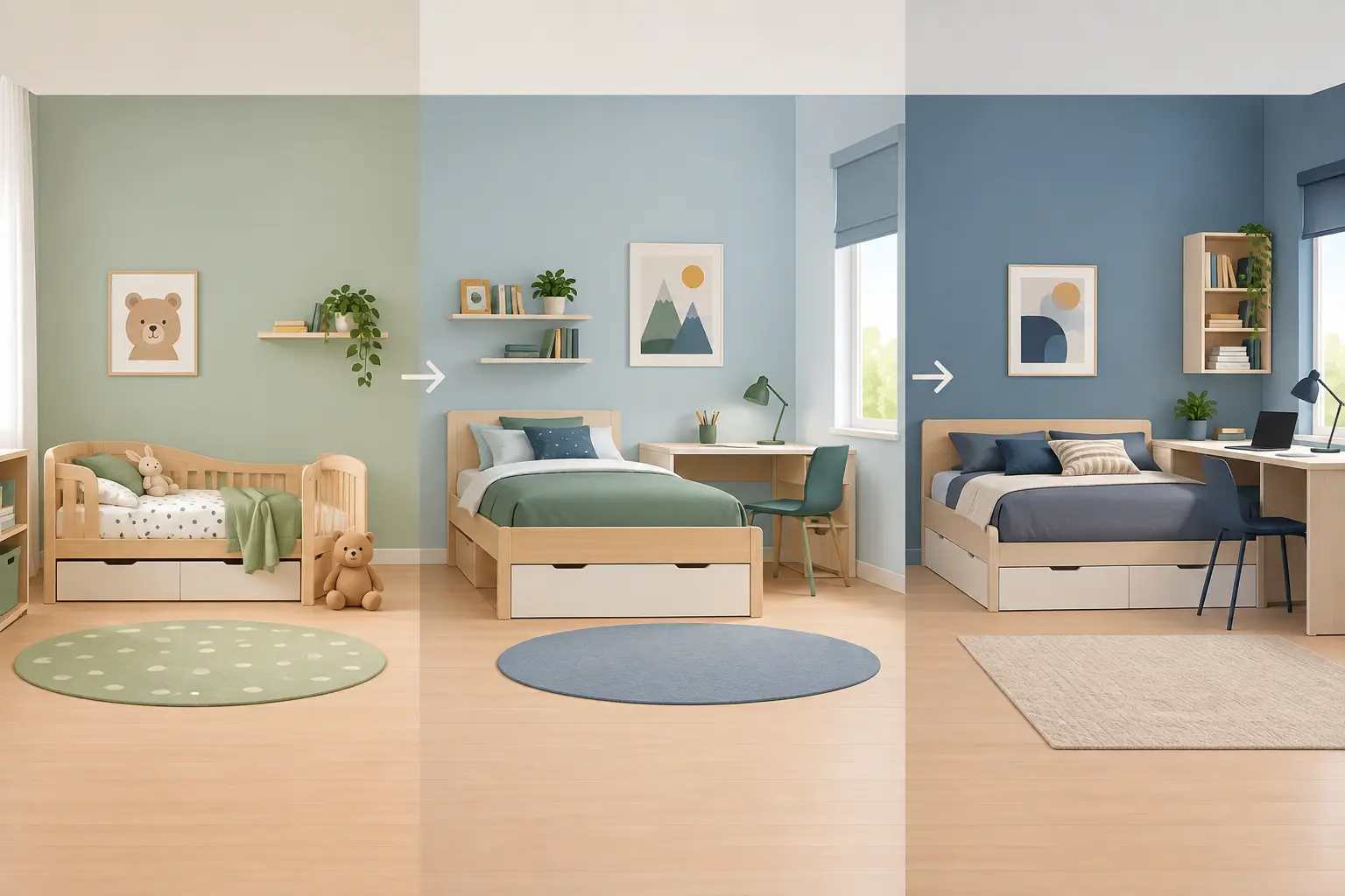 Kids Furniture That Grows With Their Room